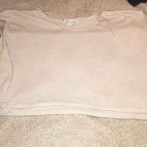 Poncho style sweater